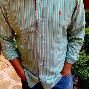 Men’s Polo by Ralph Lauren Long Sleeve Shirt Sz M